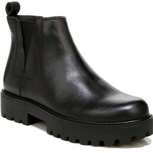Black lug boots - size 9